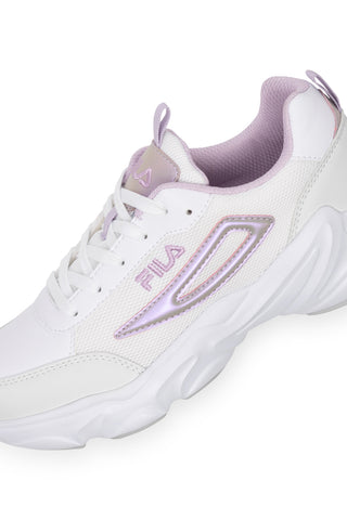 Weiße und rosa Sneakers für Damen Fila Felice Wmn