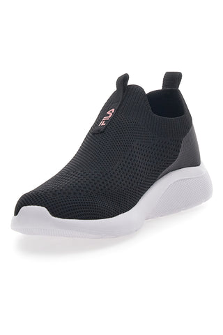 Schwarze Sockensneaker „Spitfires“ von Fila
