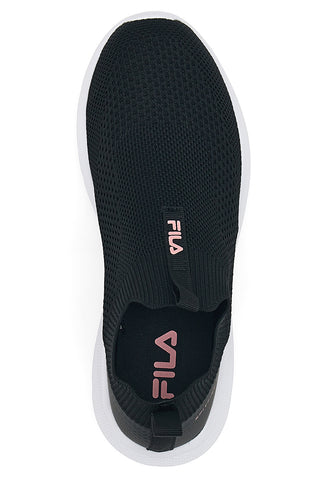 Schwarze Sockensneaker „Spitfires“ von Fila