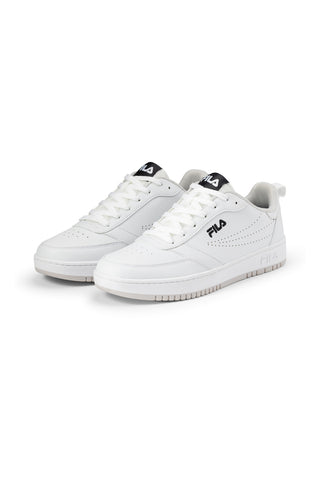 Weiße Sneakers mit seitlichem Logo Fila Rega Teens