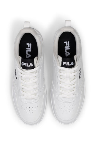 Weiße Sneakers mit seitlichem Logo Fila Rega Teens