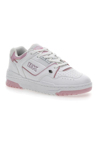 Weiße und rosa Turnschuhe von British Knights Vendon