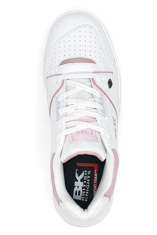 Sneakers Bianche e Rosa British Knights Vendon