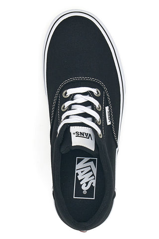 Vans Doheny Damen-Sneaker in Schwarz mit Waffelsohle