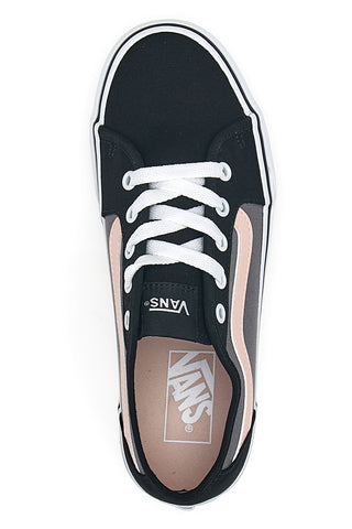 Schwarze Sneakers mit Schnürsenkeln Vans Filmore Decon