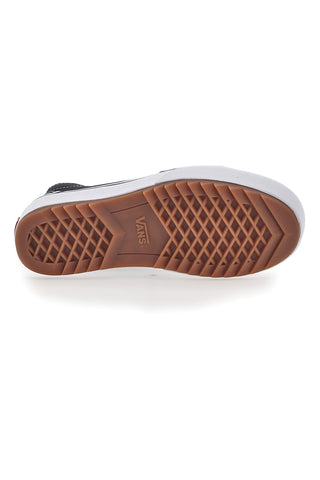 Vans Hi Tapered Flatform-Sneaker in Schwarz und Weiß