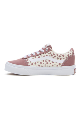 Vans Ward rosa gepunktete Turnschuhe