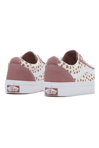 Vans Ward rosa gepunktete Turnschuhe