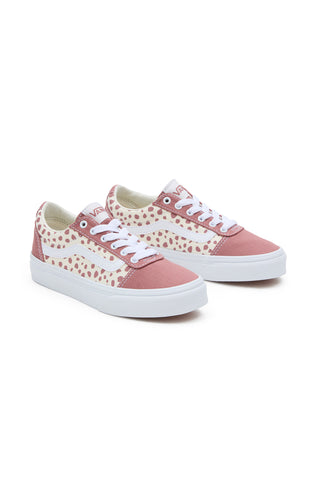 Vans Ward rosa gepunktete Turnschuhe