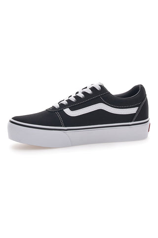 Schwarze Sneakers mit Seitenband Vans MY Ward Platform