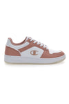 Champion Rebound 2.0 Low Sneakers in Rosa und Weiß