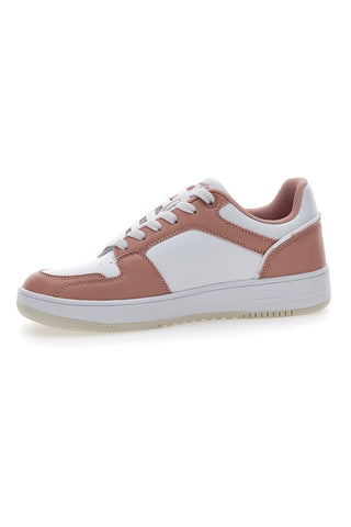 Champion Rebound 2.0 Low Sneakers in Rosa und Weiß