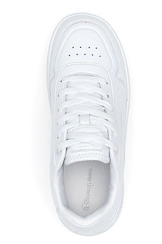 Sneakers Bianche con Lacci Champion Rebound Platform Low