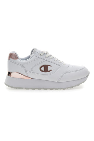Weiße Sneakers mit seitlichem Logo RR Champ Plat II Element