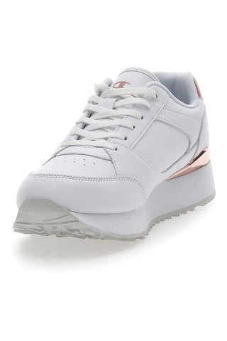 Weiße Sneakers mit seitlichem Logo RR Champ Plat II Element