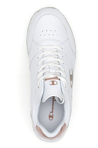 Weiße Sneakers mit seitlichem Logo RR Champ Plat II Element
