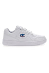 Weiße Sneaker mit seitlichem Logo von Champion Rebound Low