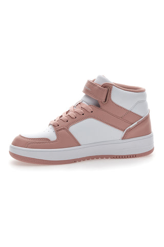 Sneakers Alte Rosa e Bianche Champion Rebound 2.0 Mid