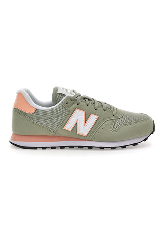 Grüne New Balance 500 Damen-Sneaker