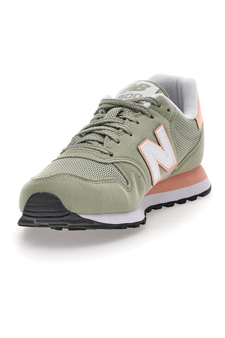 Grüne New Balance 500 Damen-Sneaker