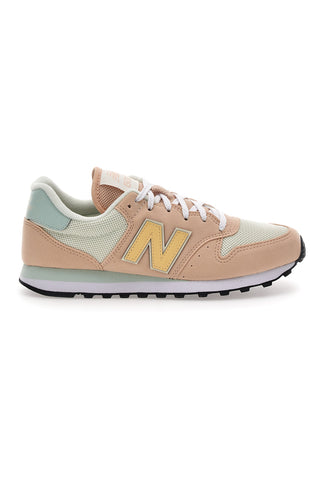 Rosa Turnschuhe mit bunten Details New Balance 500