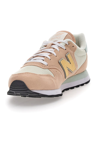 Rosa Turnschuhe mit bunten Details New Balance 500