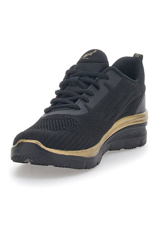 Australische schwarze Sport-Sneaker AU24W507