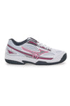 Mizuno Breakshot 4 CC weiße Tennisschuhe