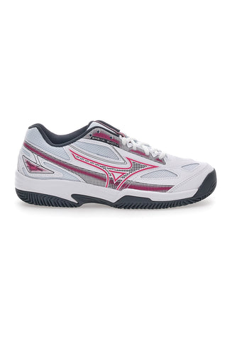 Mizuno Breakshot 4 CC weiße Tennisschuhe