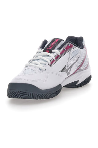 Mizuno Breakshot 4 CC weiße Tennisschuhe