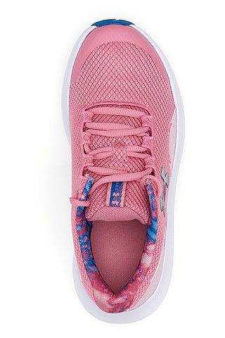 Under Armour UA BGS Surge 4 Print Rosa Laufschuhe