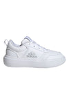Weiße Turnschuhe mit seitlichem Logo Adidas Park ST