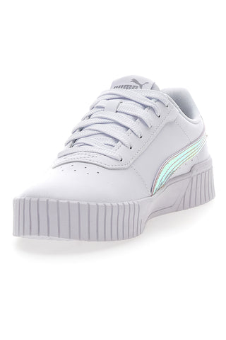 Weiße Puma Carina 2.0 Holo-Sneaker