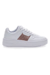 Champion Rebound Platform Sparkle White Sneakers