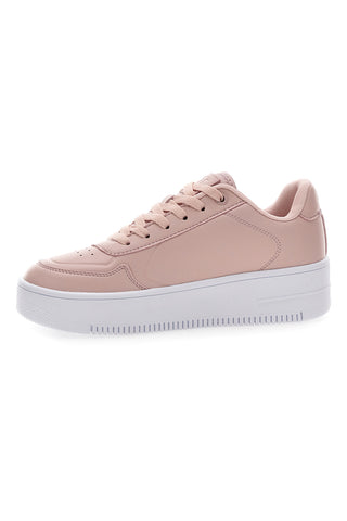 Rosa Turnschuhe mit Flatform-Champion-Rebound-Plattform