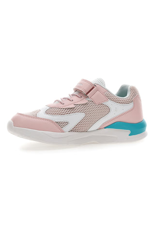 Weiße und rosa Sneaker von Champion Low Cut Shoe Fast RG GS