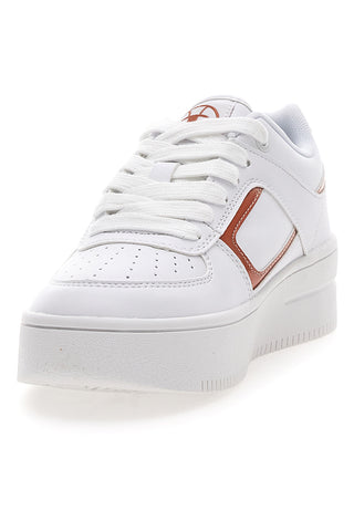 Sneakers Bianche Champion Foul Play Plat Metal