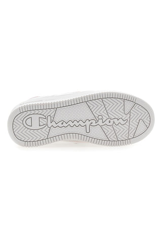 Sneakers Bianche Champion Foul Play Plat Metal