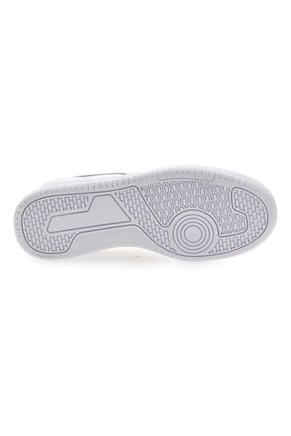 Sneakers Bianche con logo dorato DIADORA RAPTOR LOW CRYSTAL WN