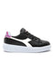 Schwarze und rosa Turnschuhe DIADORA GAME STEP GS 2