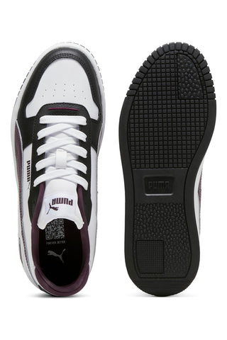 Puma Carina Street weiße und schwarze Turnschuhe