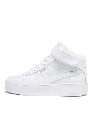 Puma Carina Street Mid weiße Mid-Cut-Sneaker