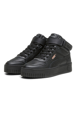 Puma Carina Street Mid schwarze Turnschuhe