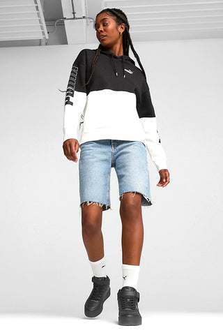 Puma Carina Street Mid schwarze Turnschuhe