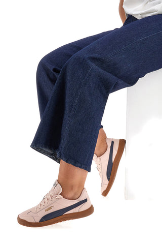 Rosa und graue PUMA CLUB 5V5 Sneakers