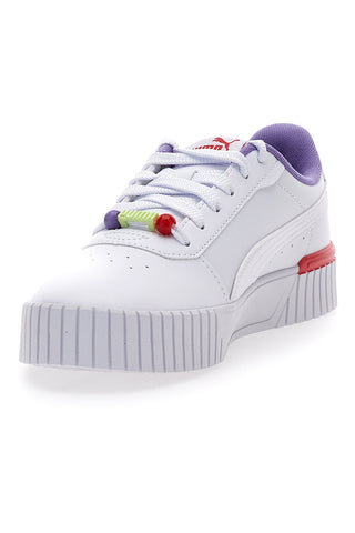 Puma Carina 2.0 Pearls Jr weiße Perlen-Sneaker