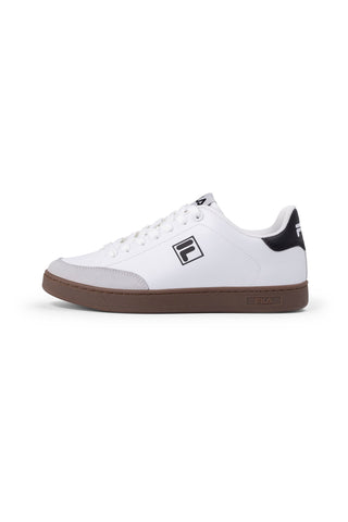 Weiße Sneakers mit kontrastierender Sohle FILA COURTBAY