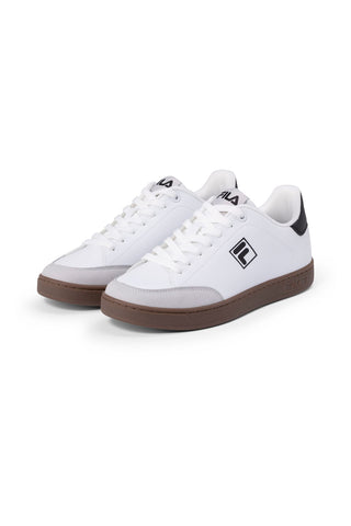 Weiße Sneakers mit kontrastierender Sohle FILA COURTBAY