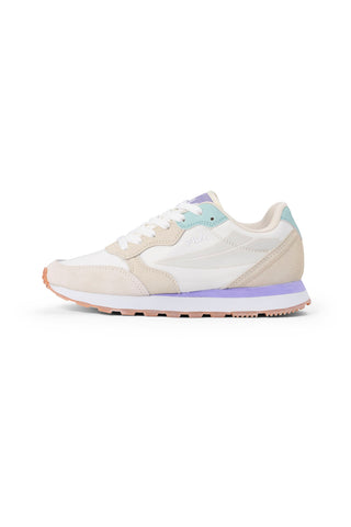Weiß-beige Sneakers mit kontrastierender Sohle FILA COURTBAY