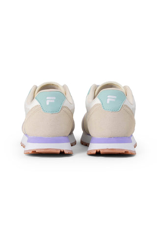 Weiß-beige Sneakers mit kontrastierender Sohle FILA COURTBAY